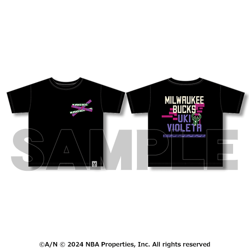 TシャツA【浮奇・ヴィオレタ（Milwaukee Bucks）】