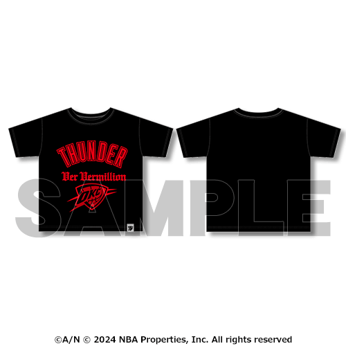 TシャツA【ヴェール ヴァーミリオン（Oklahoma City Thunder）】