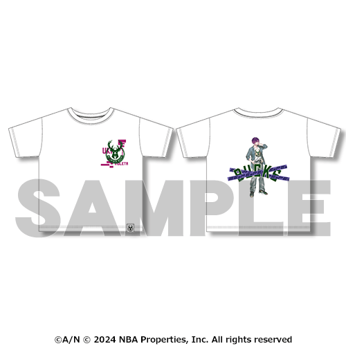 TシャツB【浮奇・ヴィオレタ（Milwaukee Bucks）】