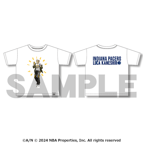 TシャツB【ルカ・カネシロ（Indiana Pacers）】