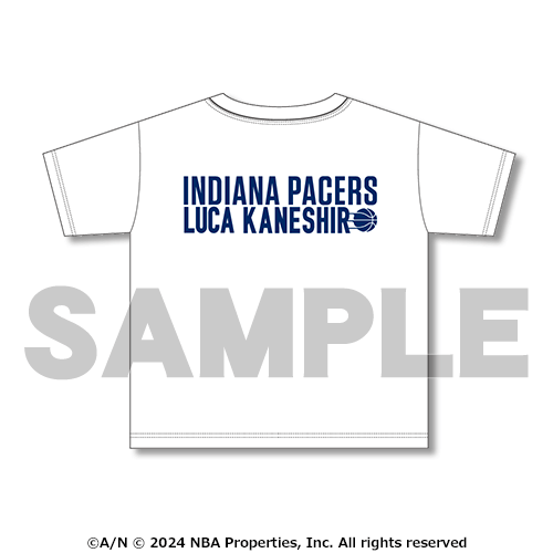 TシャツB【ルカ・カネシロ（Indiana Pacers）】