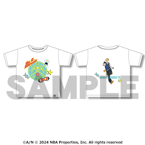 TシャツB【ユウ Q ウィルソン（Denver Nuggets）】