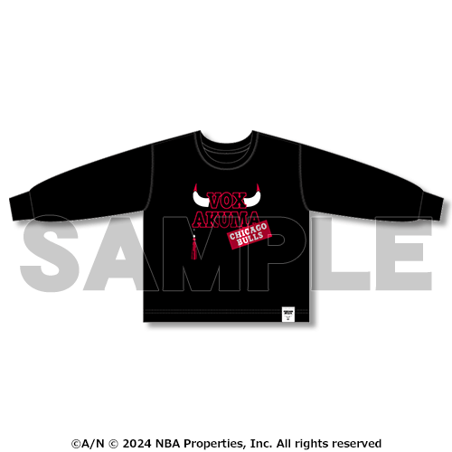 ロングTシャツA【ヴォックス・アクマ（Chicago Bulls）】