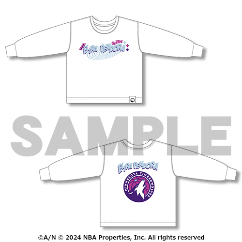 ロングTシャツA【エリーラ ペンドラ（Minnesota Timberwolves）】