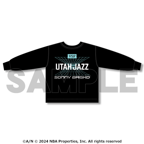 ロングTシャツA【サニー・ブリスコー（Utah Jazz）】