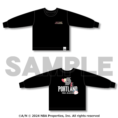 ロングTシャツA【虎姫 コトカ（Portland Trail Blazers）】