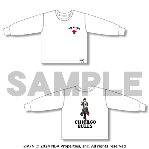 ロングTシャツB【ヴォックス・アクマ（Chicago Bulls）】