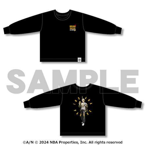 ロングTシャツB【ルカ・カネシロ（Indiana Pacers）】