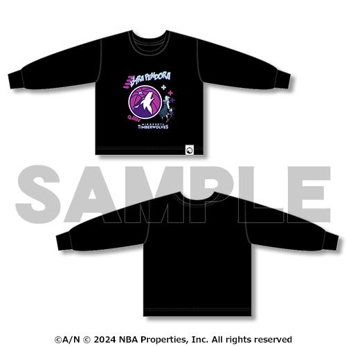 ロングTシャツB【エリーラ ペンドラ（Minnesota Timberwolves）】