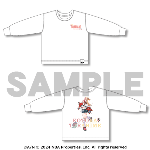 ロングTシャツB【虎姫 コトカ（Portland Trail Blazers）】