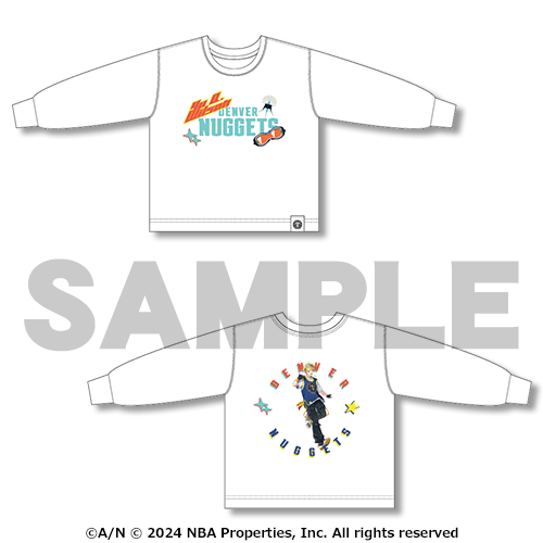 ロングTシャツB【ユウ Q ウィルソン（Denver Nuggets）】